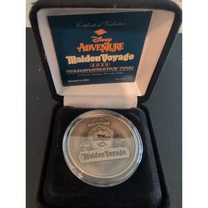 Disney Cruise Line Adventure Maiden Voyage 2026 Commemorative Coin